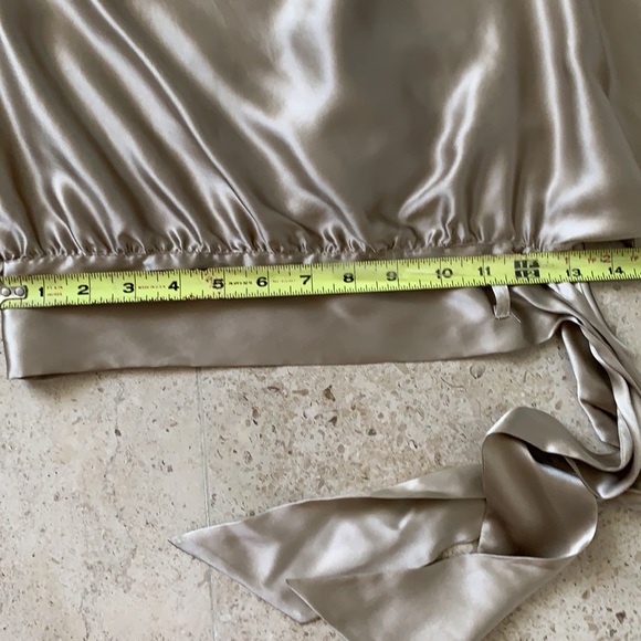 MODA INternational 100%Silk Top Blouse size XXS - Picture 9 of 12